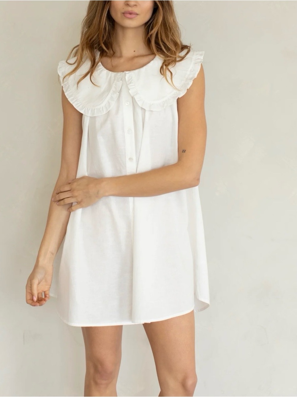 Things Between Belle White Mini Dress